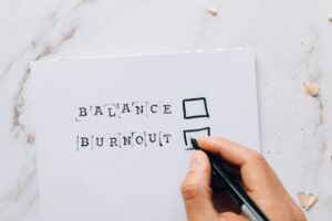 Burn-out herstel en balans